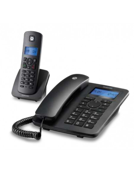 Motorola C4201 Telefono analogico/DECT Identificatore di chiamata Nero