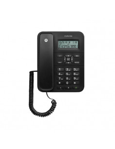 Motorola CT202 Telefono analogico Identificatore di chiamata Nero