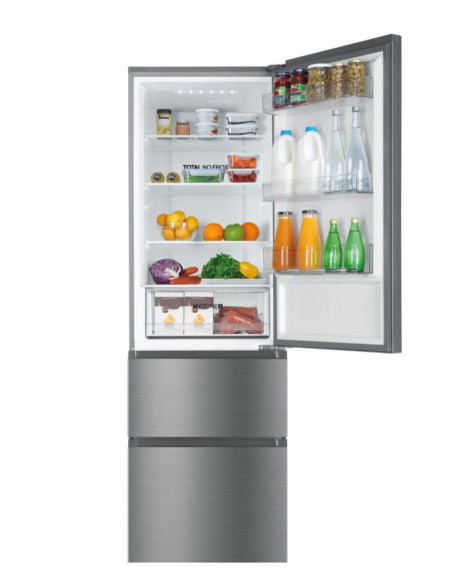 Haier 3D 60 Serie 3 HTR3619ENMN Libera installazione 348 L E Argento