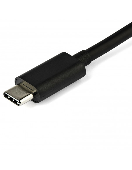 StarTech.com Adattatore multiporta USB C con HDMI, VGA, Gigabit Ethernet e USB 3.0 - Mini dock hub USB C a HDMI 4K o VGA 1080p d