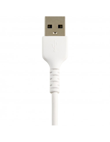 StarTech.com Cavo da USB-A a Lightning da 30cm bianco - Robusto e resistente cavo di alimentazione/sincronizzazione in fibra ara