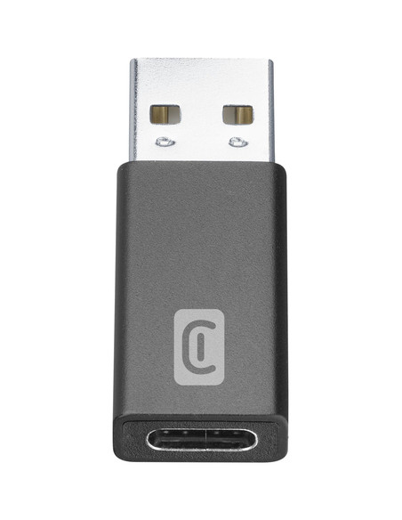 Cellularline Adattatore da USB a USB-C Converte la porta USB in USB-C