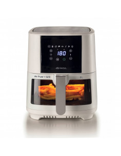Ariete 4626 Friggitrice ad aria 6L, 1300 W, Capacità 6L, Capacità di cottura 2,5kg, 8 programmi preimpostati, Temperatura fino