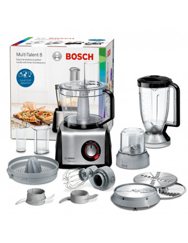 Bosch MC812M844 Food processor MultiTalent 8 1250 W Nero