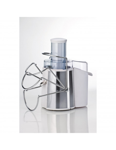 Ariete 173 Centrika Metal - Centrifuga per estrarre succo di frutta e verdura - Beccuccio salvagoccia - Acciaio Inox - 700 Watt 