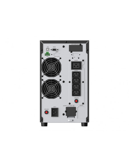 Conceptronic ZEUS52E3K gruppo di continuità (UPS) Doppia conversione (online) 3 kVA 2700 W 5 presa(e) AC