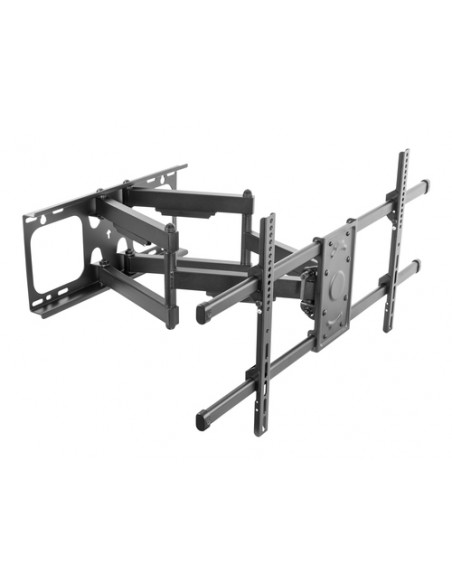 Equip 650324 Staffa di montaggio a parete per TV inclinabile/girevole da 37” a 90”