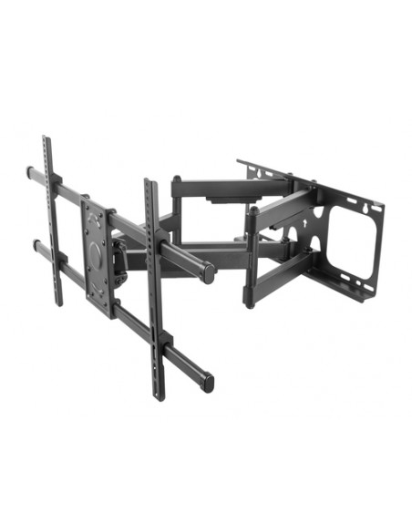 Equip 650324 Staffa di montaggio a parete per TV inclinabile/girevole da 37” a 90”