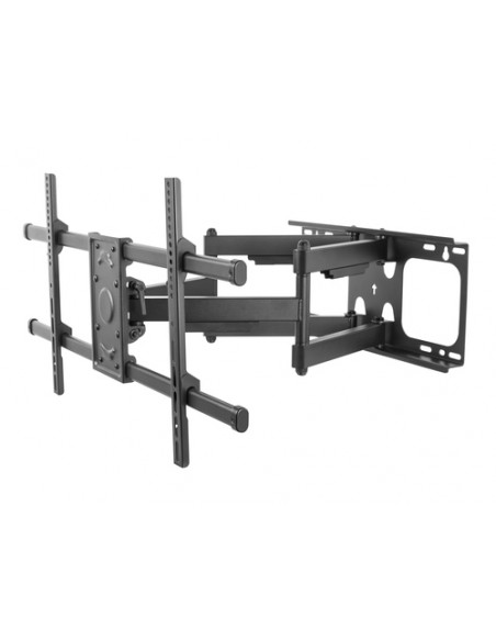 Equip 650324 Staffa di montaggio a parete per TV inclinabile/girevole da 37” a 90”