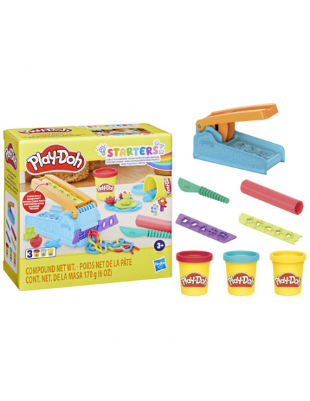 Play-Doh La Mia Prima Fabbrica del Divertimento, starter set per attività manuali