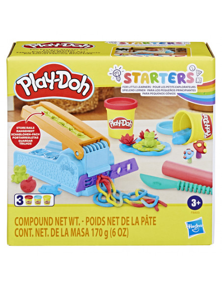 Play-Doh La Mia Prima Fabbrica del Divertimento, starter set per attività manuali