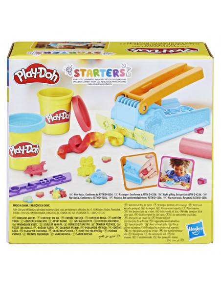 Play-Doh La Mia Prima Fabbrica del Divertimento, starter set per attività manuali