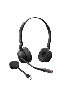 Jabra Engage 55 MS Stereo Auricolare Wireless A Padiglione Ufficio USB tipo A Nero