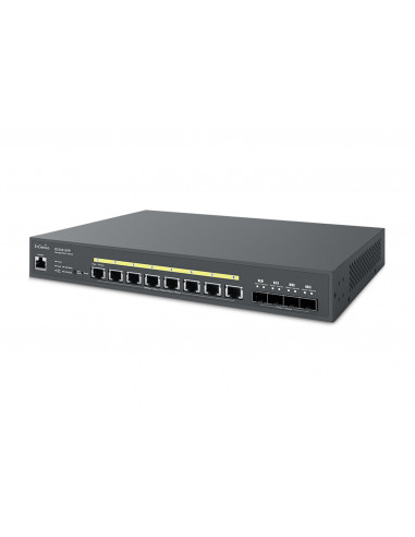 EnGenius ECS2512FP switch di rete Gestito L2+ 2.5G Ethernet (100/1000/2500) Supporto Power over Ethernet (PoE) Nero