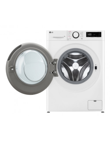 LG F4R5009TSWW Lavatrice 9kg AI DD, Classe A-10%, 1400 giri, TurboWash, Vapore