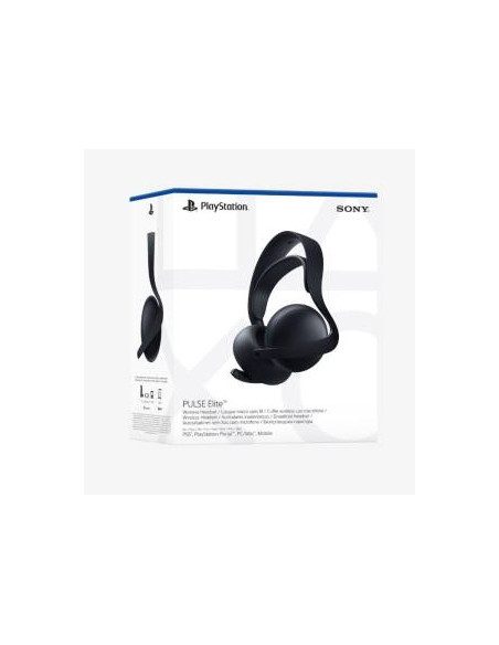 PS5 Cuffie Wireless Con Microfono Pulse Elite Midnight Black