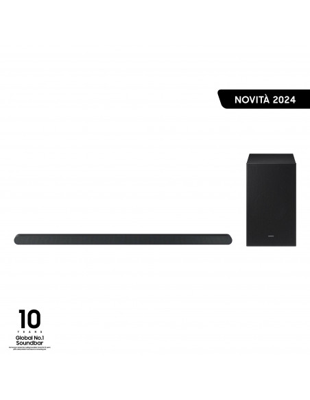 Samsung Soundbar HW-S700D/ZF Serie S, 7 Speaker, Wireless Dolby Atmos, Audio a 3.1 Canali, Q-Simphony, Compatibile con Alexa e G