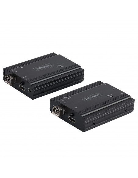 StarTech.com Extender HDMI Fibra Ottica - Kit trasmettitore/ricevitore audio video HDMI 4K e USB - 300m (MultiModale) - Estensor