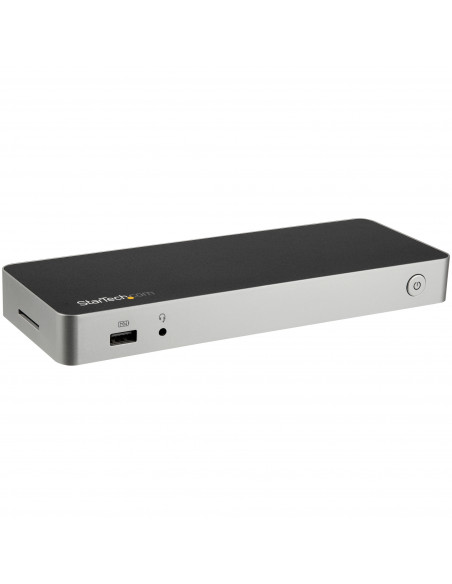 StarTech.com Docking Station USB-C per portatili a doppia uscita Video Dual-4K - USB Power Deliver 60W - Lettore Scheda Memoria 