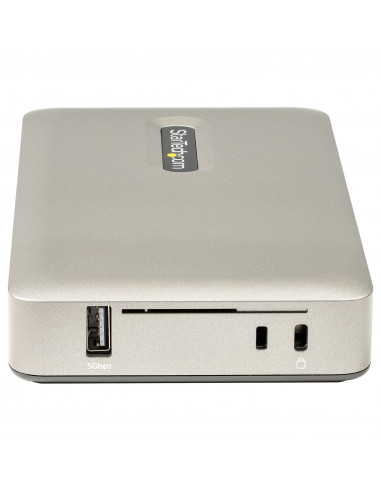 StarTech.com Docking Station USB-C - USB tipo C a DisplayPort 4K 30Hz o VGA - Ricarica USB Power Delivery da 65 W - Hub USB 3.1 