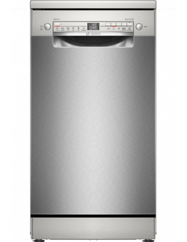 Bosch Serie 2 SPS2HKI58E Lavastoviglie da libera installazione 45 cm Acciaio Classe E