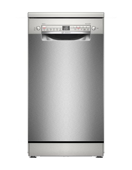 Bosch Serie 2 SPS2HKI58E Lavastoviglie da libera installazione 45 cm Acciaio Classe E