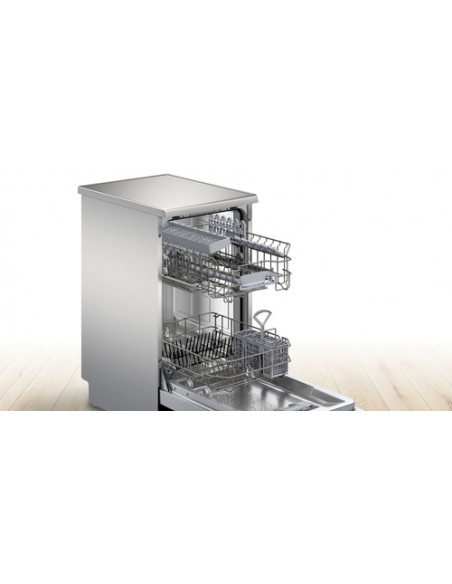 Bosch Serie 2 SPS2HKI58E Lavastoviglie da libera installazione 45 cm Acciaio Classe E