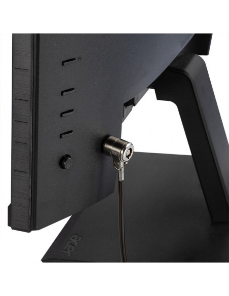 Lindy 21150 cavo di sicurezza Nero 2 m