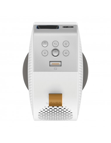 BenQ GV50 Proiettore a raggio standard 500 ANSI lumen DLP 1080p (1920x1080) Bianco