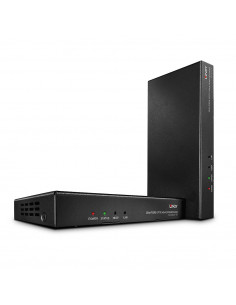 Lindy 38174 moltiplicatore AV Trasmettitore e ricevitore AV Nero