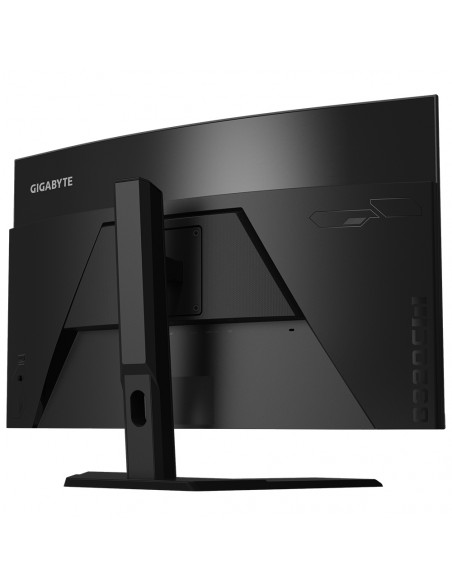 GIGABYTE G32QC A 31.5" Monitor da Gioco Curvo QHD - 2560 x 1440, 1500R, 165Hz, 1ms, 350 cd/m², FreeSync Premium Pro, Display HD