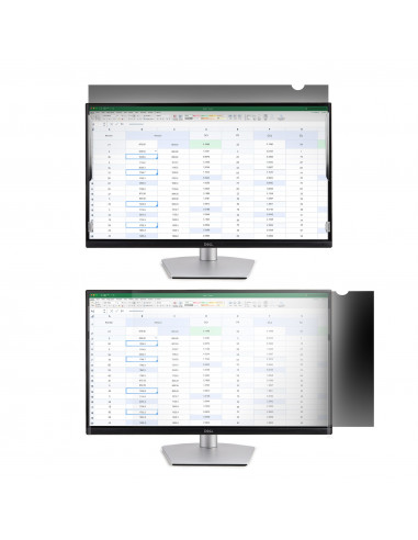 StarTech.com Filtro privacy per monitor per computer da 19.5" 16:9, Pellicola protettiva antiriflesso con riduzione della luce b