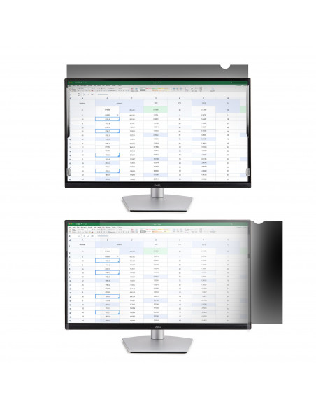 StarTech.com Filtro privacy per monitor per computer da 23.6" 16:9, Pellicola protettiva antiriflesso con riduzione della luce b
