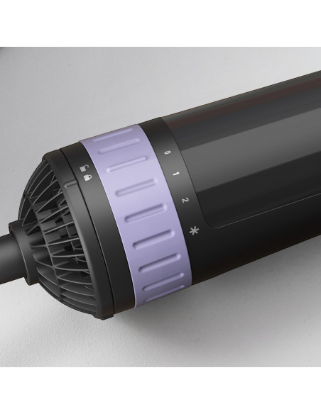 Rowenta Brush Activ Spazzola ad aria calda Caldo Nero, Viola 1000 W 1,8 m