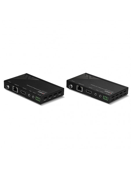 Lindy 38139 moltiplicatore AV Trasmettitore e ricevitore AV Nero