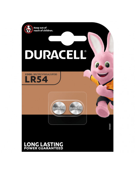 Duracell DU24 batteria per uso domestico Batteria monouso LR54 Alcalino
