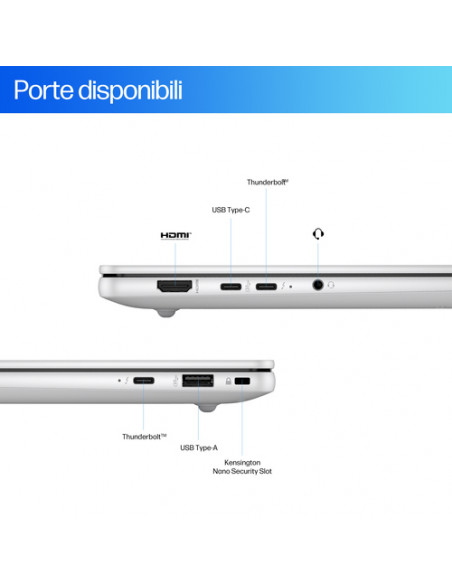 HP EliteBook G1a AMD Ryzen AI 9 HX 375 Computer portatile 35,6 cm (14") Touch screen 2.8K 64 GB LPDDR5x-SDRAM 1 TB SSD Wi-Fi 7 (