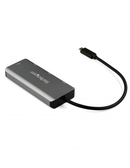 StarTech.com Hub USB-C a 4 porte con 2x USB A e 2x USB C - SuperSpeed 10Gbps USB Type-C 3.1/3.2 Gen 2 Hub - Bus USB alimentato -