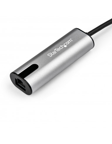 StarTech.com Adattatore Ethernet USB C - Adattatore di rete/NIC NBASE-T Multivelocità 2.5/1 GbE/100 Mbps - Convertitore/Adattat