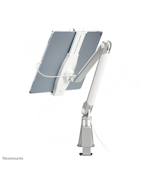 Neomounts TABLET-D100SILVER Morsetto da tavolo porta tablet 4.7-12.9" - universale - mobilità completa