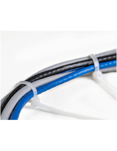 StarTech.com Fascette fermacavo riutilizzabili da 25 cm - 4 mm di larghezza, 55mm di diametro del fascio e resistenza alla trazi