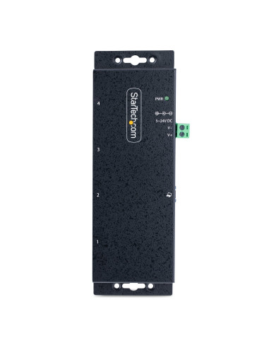 StarTech.com Hub USB 3.0 Industriale a 4 Porte - Multipresa USB Alimentata, ESD e Protezione da Sovratensione - Ciabatta USB-A 5