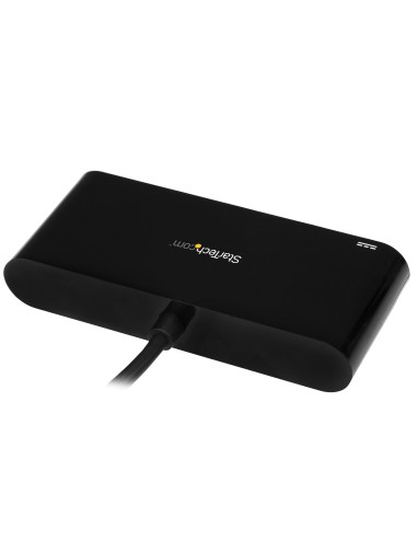 StarTech.com Hub USB-C a 3 porte con Gigabit Ethernet e 60W di alimentazione Passthrough per il caricamento Laptop - Da USB tipo