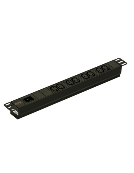 APC EPDU1016B unità di distribuzione dell'energia (PDU) 8 presa(e) AC 1U Nero