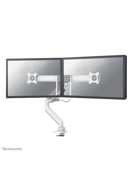Neomounts DS75-450WH2 Braccio per monitor 17-32" - molla a gas - Topfix - 180°-stop