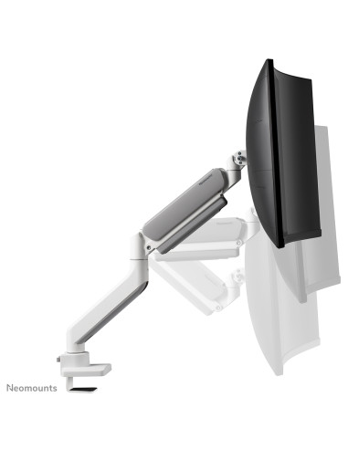 Neomounts DS70PLUS-450WH1 Braccio per monitor 17-49" - molla a gas - Topfix - 180°-stop