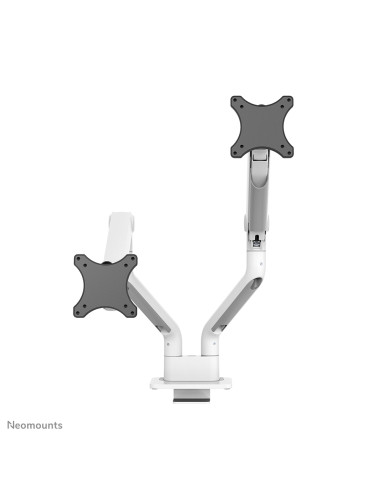Neomounts DS70S-950WH2 Braccio per monitor 17-35" - molla a gas - Topfix - 180°-stop