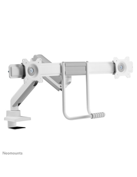 Neomounts DS75-450WH2 Braccio per monitor 17-32" - molla a gas - Topfix - 180°-stop