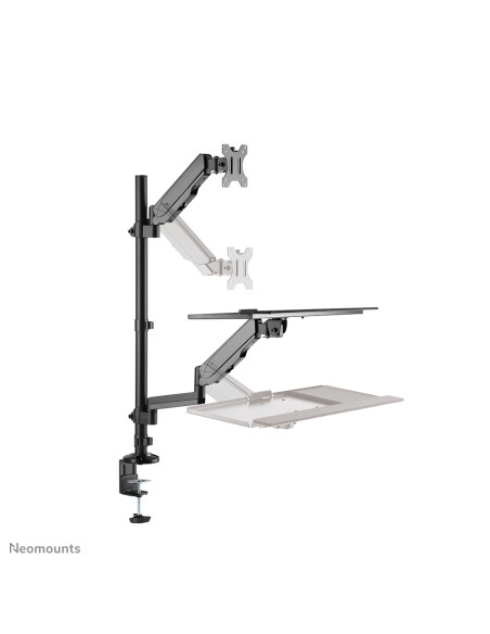 Neomounts DS90-325BL1 Postazione di lavoro in piedi da tavolo 17-32" - molla a gas