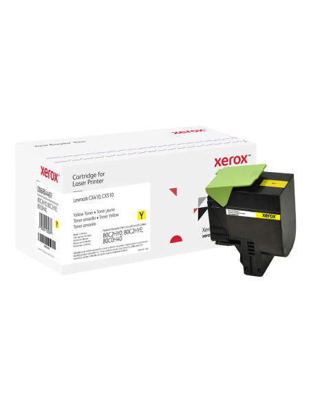 Everyday Toner ™ di Xerox Giallo compatibile con Lexmark 80C2HY0/80C2HYE/80C0H40, High capacity